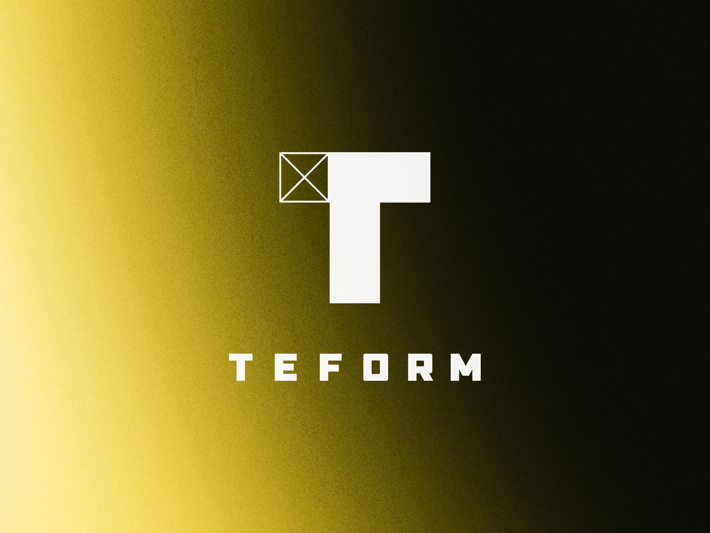 Teform Logotype branding letter t logo mark minimal scaffolding staff staffing stage stages symbol t tech technician tribune tribunes