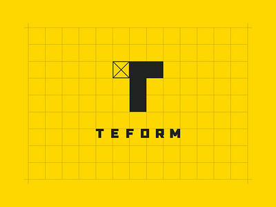 Teform Logotype branding letter t logo mark minimal scaffolding staff staffing stage stages symbol t tech technician tribune tribunes
