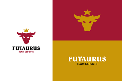FUTAURUS logo - FOR SALE 3d branding bull design esports gaming logo mascot taurus toro vector