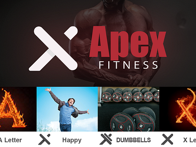 Gym, fitness, Apex Fitness Logo and branding bodybuilding branding coach logo equipment exercices logo fitness fitness and diet gym health identity logo sport logo