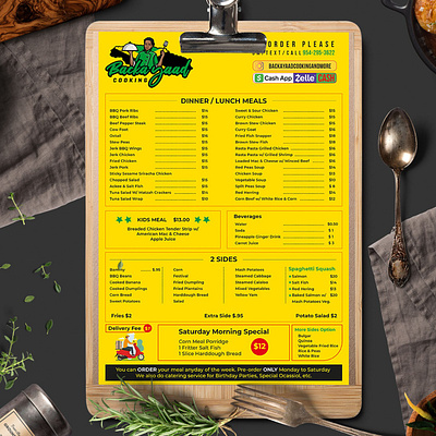 Restaurant cooking menu adobe illustrator adobe photoshop advertisement cooking menu design flyer design freelancer graphic design menu restaurant menu