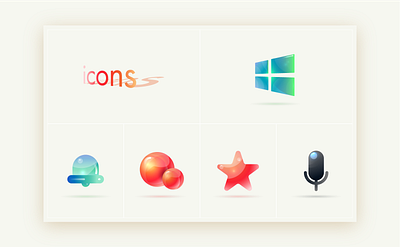 Icons set icon icons illustration minimalism ui vector