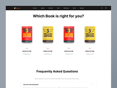 E commerce - product page - UX/UI add to cart book store books buy books clean design e commerce ecommerce landing page minimal product page shop shopify shopping ui ux website woocommerce wordpress wordpress landing