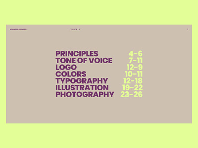 Brand Guideline WIP brand book brand guidelines branding colors design guidelines identity index table of contents type typography