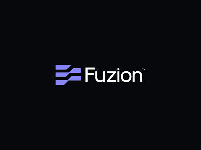 Fuzion™ — Visual Identity brand brand identity branding clean concept design graphic design illustration lettermark logo logomark logotype minimal modern simple typography ui