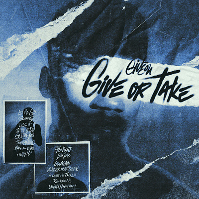 Giveon - Give Or Take (Concept Cover Art) album art album cover album design branding cover cover art design digital art giveon graphic design music art music cover photo editing photoshop