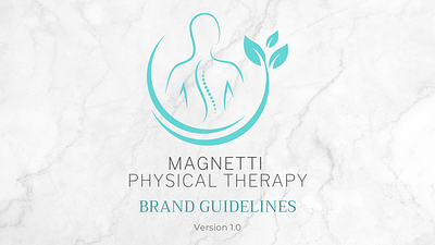 Magnetti Physical Therapy branding design logo