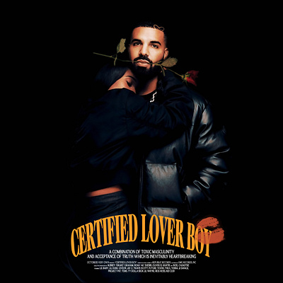 Drake - Certified Lover Boy (Concept Cover Art) album art branding cover art design digital art music art photoshop