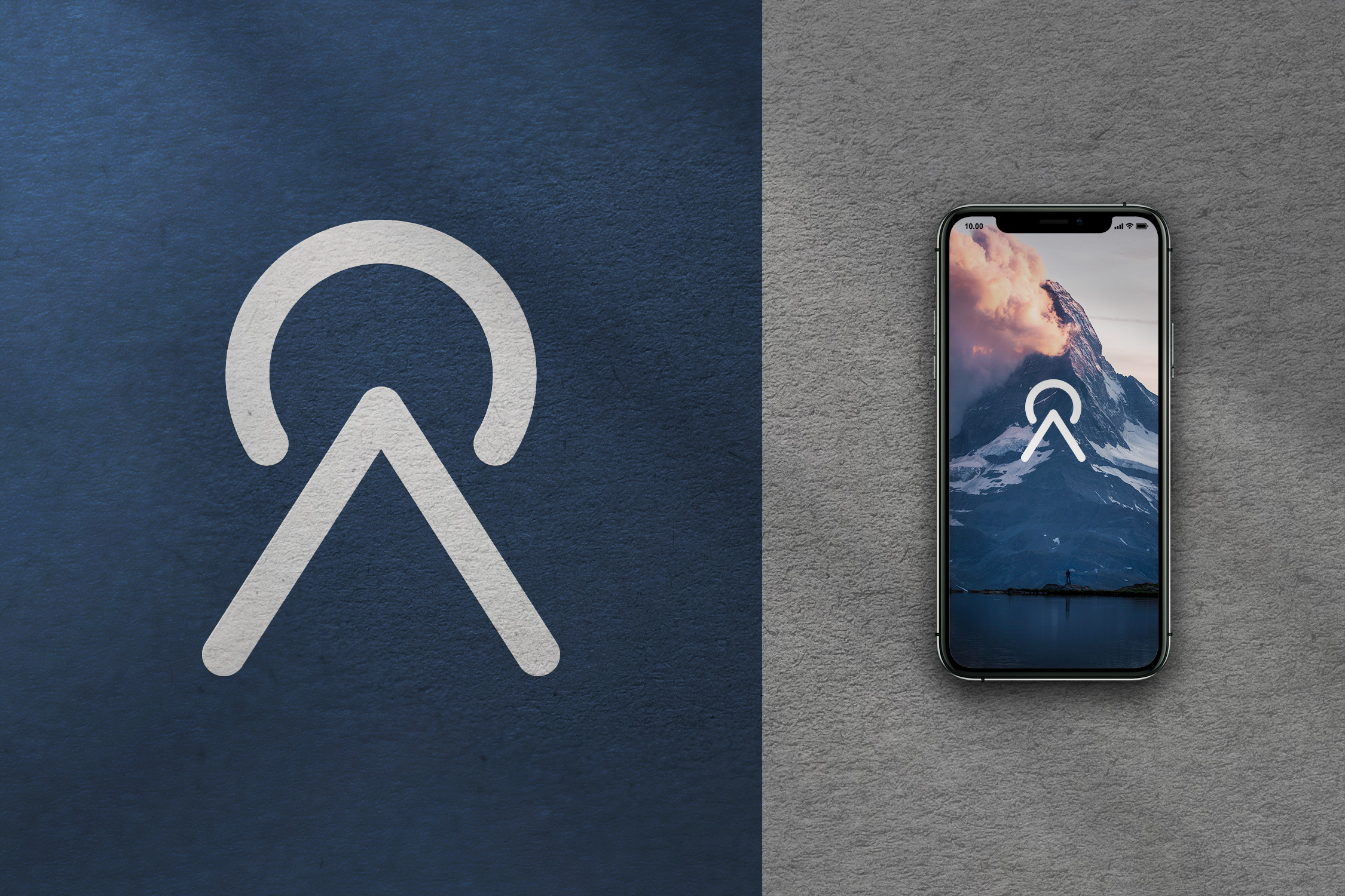 Weekly Warm-up #137 app branding design dribbblyweeklywarmup graphic design hiking illustration logo nature