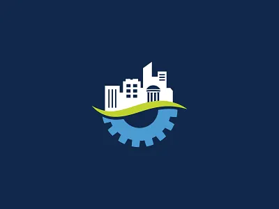 Worker Health Logo brand branding health logo mark university vector