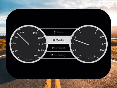 Daily UI, Day 34: Car Interface branding dailyui design graphic design ui ux