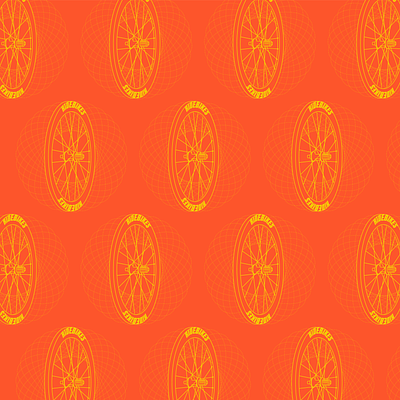 Wheel bicycle bike bikes branding brutalism design doodle hub illustration mandala new pattern rotation spirograph spoke spokes trend wheel wireframe y2k