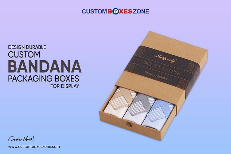 Design Durable Bandana Packaging Boxes for Display by Jesse Rowan on