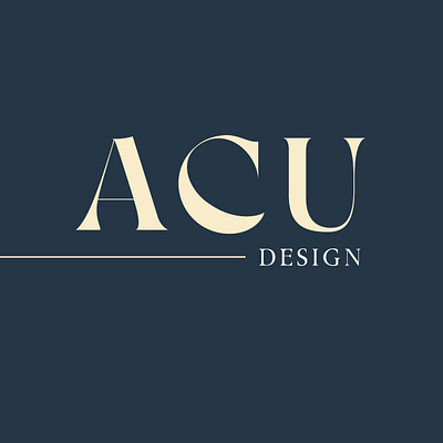 ACU Design - Logo & Business Card Design. branding business card graphic design logo