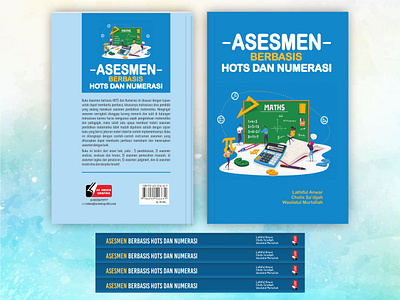 ASESMEN BERBASIS HOTS DAN NUMERASI - Book Cover Design book cover book layout branding design graphic design illustration novel design vector