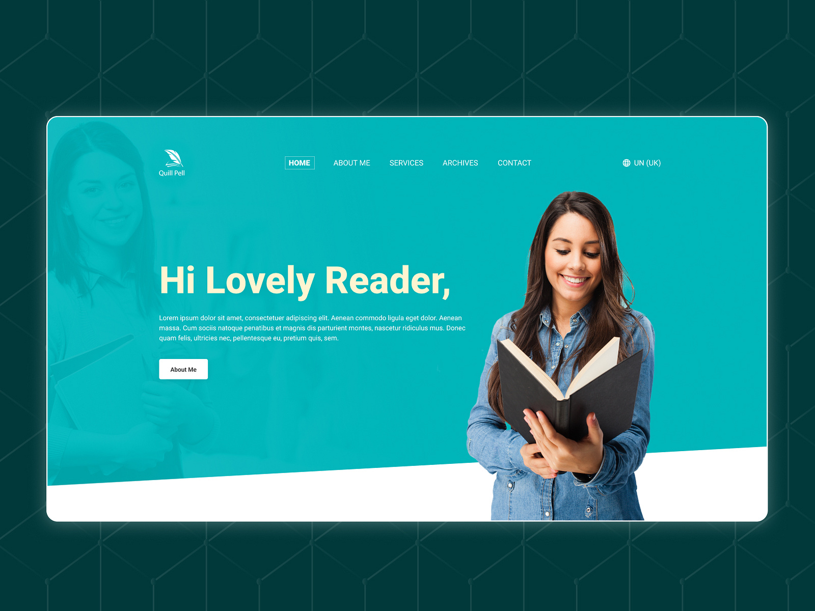 Education Website Hero Section Design by Sumaia Sharmin on Dribbble