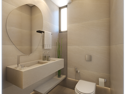 Aria Bathroom 3d architecture architecture visualisation archviz design illustration rendering vray