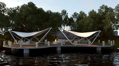 Madai Deck 3d architecture architecture visualisation archviz rendering vray