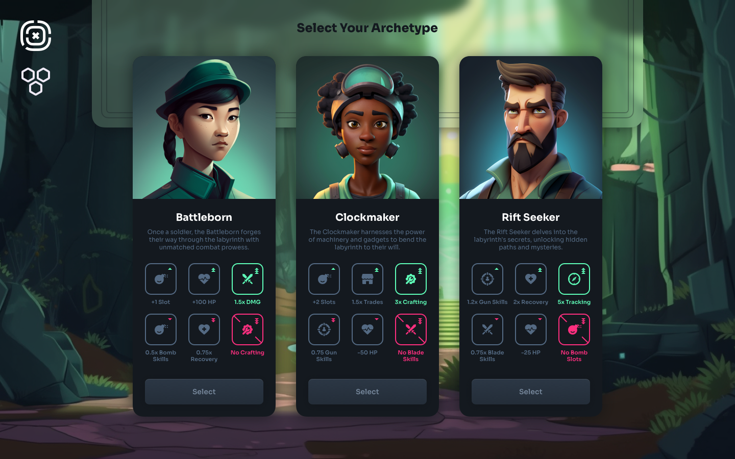 Infinite Labyrinth Archetype Selection by straylight on Dribbble