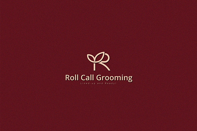 Product Logo Design - Roll Call Grooming brand identity design branding design graphic design illustration logo minimalist logo modern logo product brand icon simple graphics ui