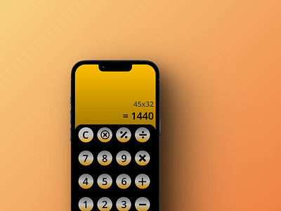 #DailyUI004 - Calculator adobexd calculator dailyui dailyui004 design ui ux webdesign