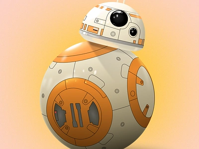 BB8 Illustration - Made in Figma figma graphic design illustration ui vector