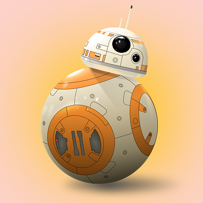 BB8 Illustration - Made in Figma figma graphic design illustration ui vector