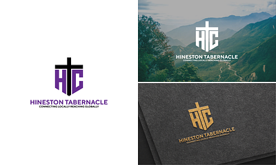 Hineston Tabernacle Logo app branding church logo community logo design foundation logo graphic design illustration logo typography ui ux vector