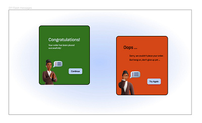 Daily UI 011 - Design a flash message. dailyui design design dailyui ux website ui illustration inspiration ui ux vector