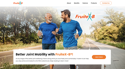 FruiteX-B Webflow Website branding graphic design web web design web development webflow