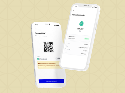 Wallet Transaction Details barcode crypto on ramp scan transaction transfer usdt wallet wallet address web3