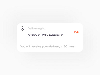 Delivery notifs card design alerts card design delivery design ecommerce modal notifications popup ui uiux ux