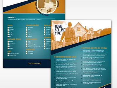 Realty Client Guide branding design layout print print design