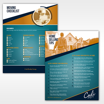 Realty Client Guide branding design layout print print design