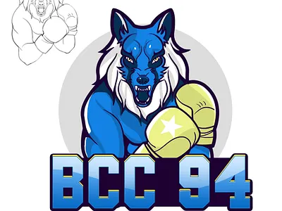 illustrative logo complex design