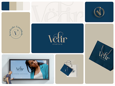 Vetir Logo Design branding lettering logo logo design typography