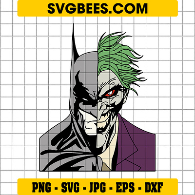 Batman Joker SVG batman joker svg svgbees