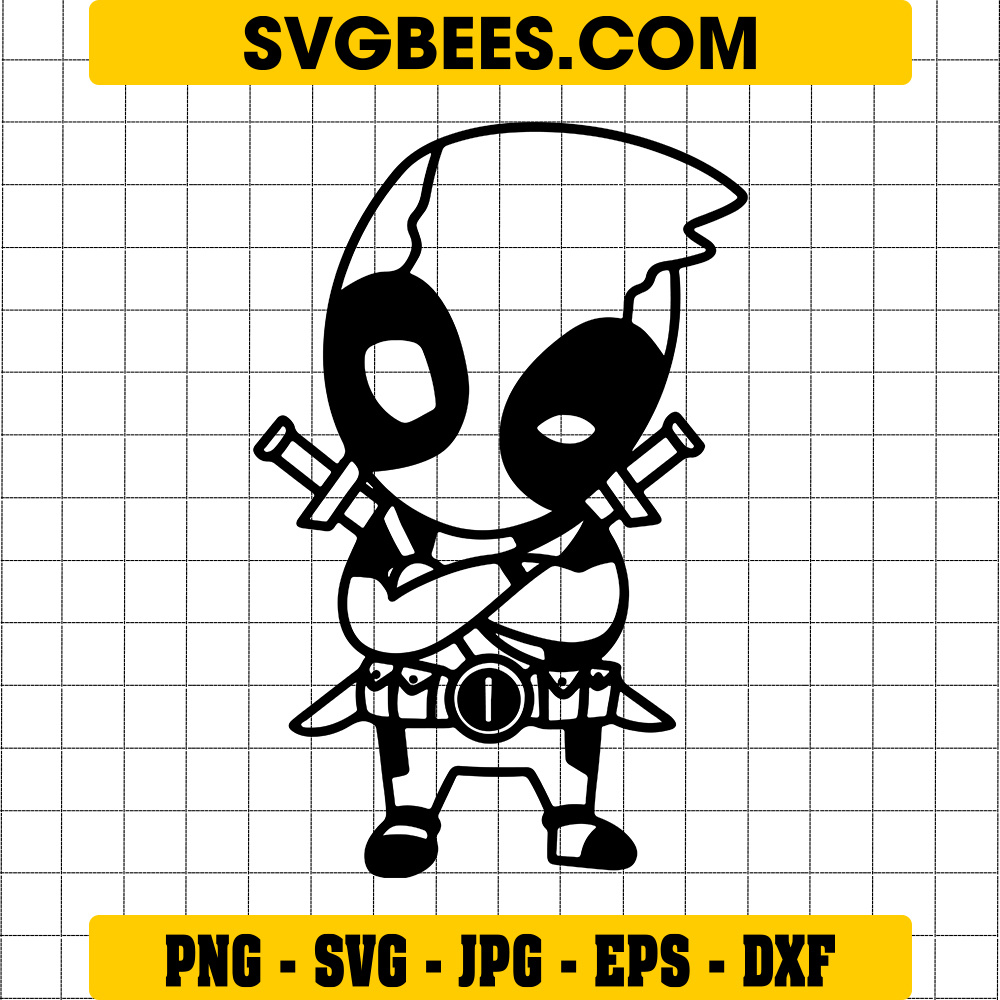 Vinyl Deadpool SVG by SVGbees: SVG Files for Cricut - Get Premium SVGs