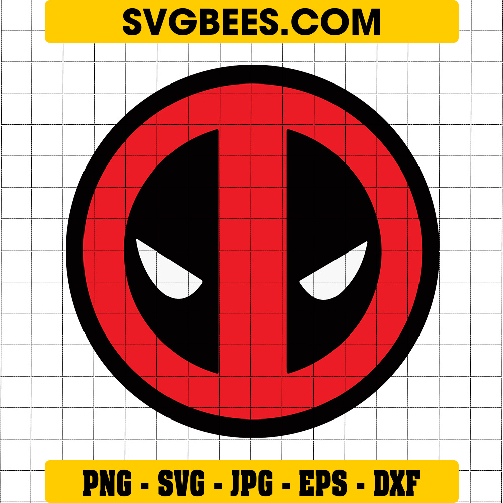 Deadpool Logo SVG By SVGbees: SVG Files For Cricut   Get Premium SVGs