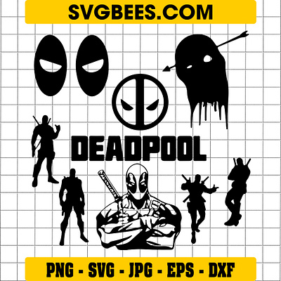 Deadpool SVG for Cricut deadpool svg for cricut svgbees