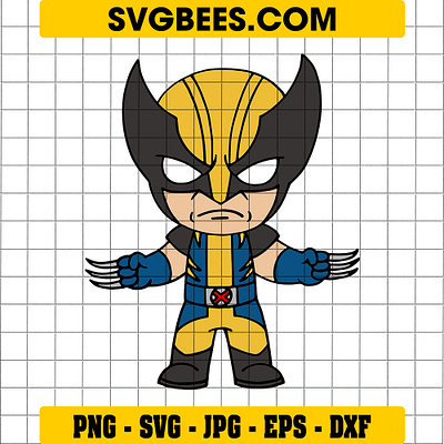 Wolverine SVG svgbees wolverine svg