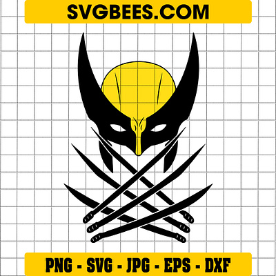 Wolverine Claws SVG svgbees wolverine claws svg