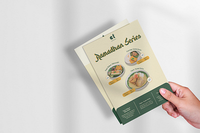 A5 Standing Poster a5brochure a5flyer branding brochure graphic design ramadhanbrochure