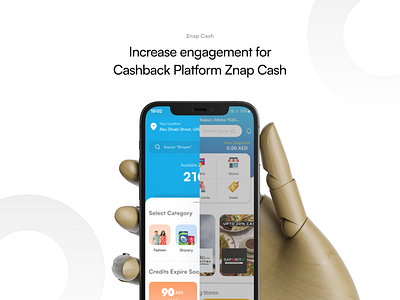 Introducing "Znap Cash- UAE’s No.1 Rewards App". app design digital product design product design ui ui ux design