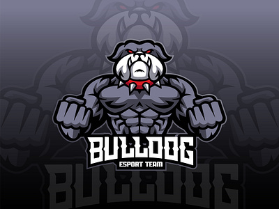 Bulldog Esport Mascot Logo Template bulldog bulldog esport bulldog logo bulldog mascot esport esport logo esport mascot esport team esport team logo esport team mascot face esport game game logo game mascot logo logo design mascot
