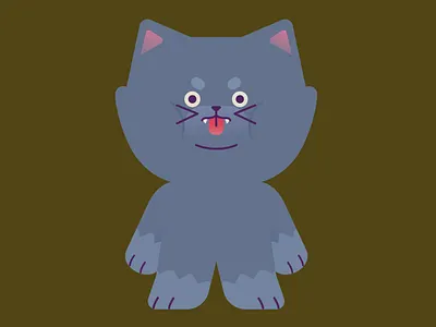 PETER THE EVIL WOLF 2d adobe character character design design grey illustration illustrator vector wolf