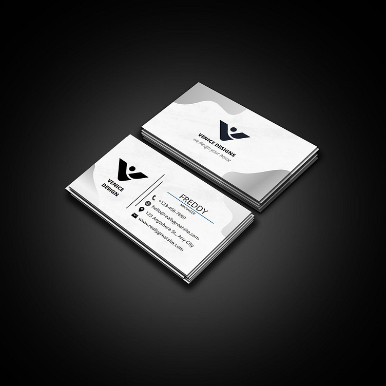 Business cards designs by Space Graphics on Dribbble