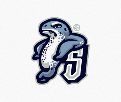 Leopard Seal Mascot branding design esport gaming graphic graphic design illustration logo mascot mascot logo sport ui