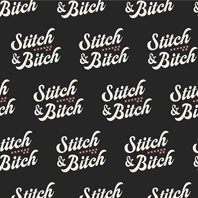 Stitch & Bitch Illustration & Design art branding design graphic illustration typography