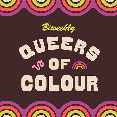 Queers of Colour Design & Typography art branding design graphic illustration typography